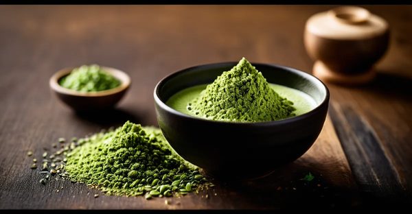 Le goût du matcha authentique revisité avec des champignons adaptogènes